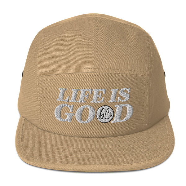LIFE IS GOOD Five Panel Hat
