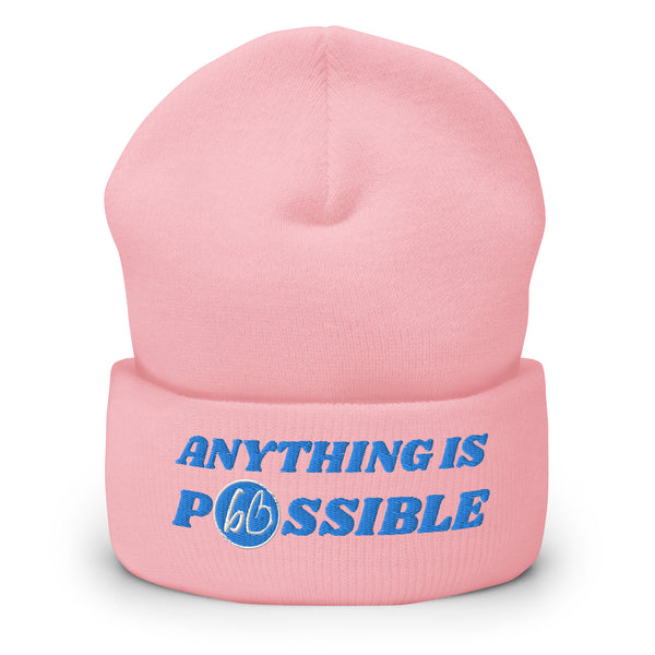 ANYTHING IS POSSIBLE Cuffed Beanie