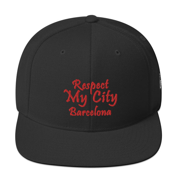 Respect My City Barcelona Snapback Hat