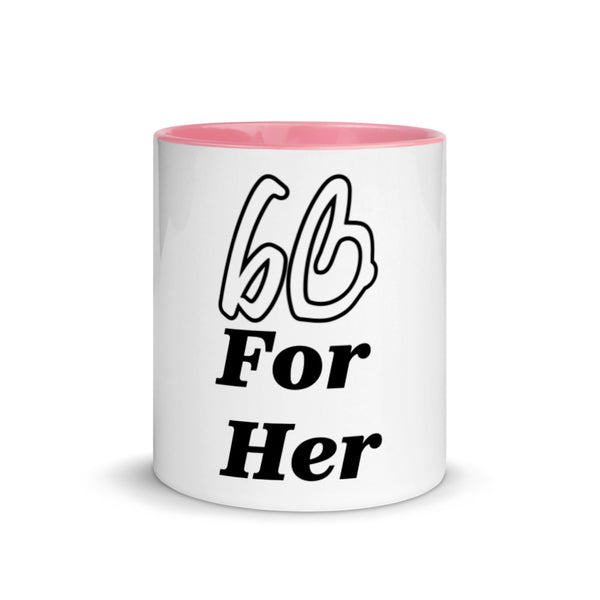bb For Her Mug With Color Inside
