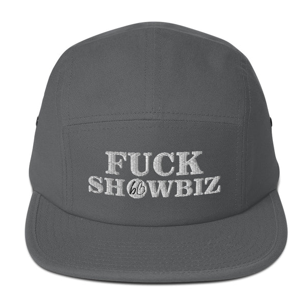 FUCK SHOWBIZ 5 Panel Hat