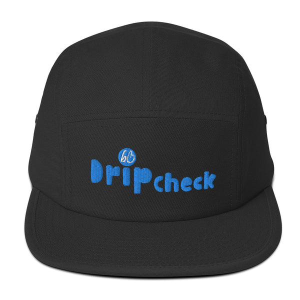 Drip Check Five Panel Hat