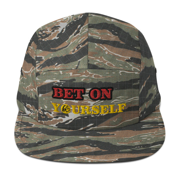 BET ON YOURSELF Five Panel Hat