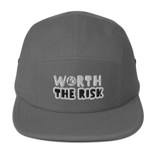 WORTH THE RISK Five Panel Hat