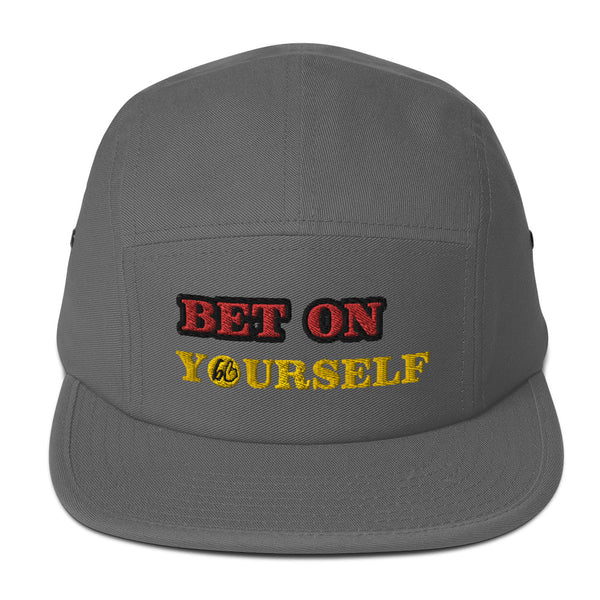 BET ON YOURSELF Five Panel Hat