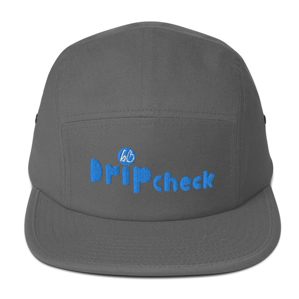 Drip Check Five Panel Hat