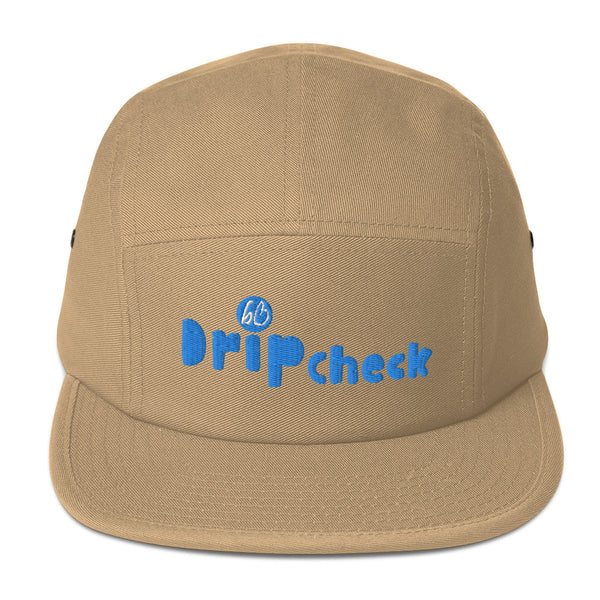 Drip Check Five Panel Hat