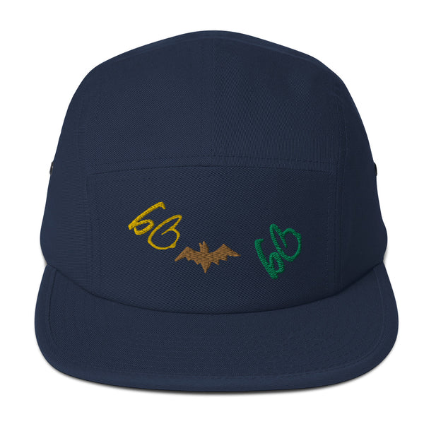 bb Bat Logo Five Panel Hat