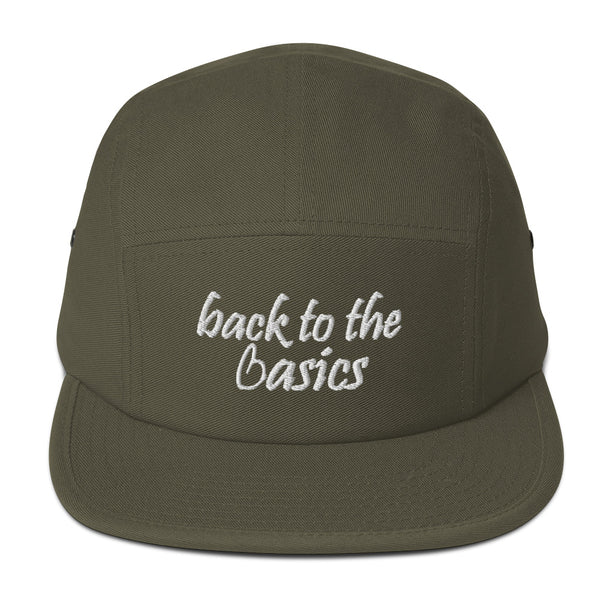 back to the basics Five Panel Hat