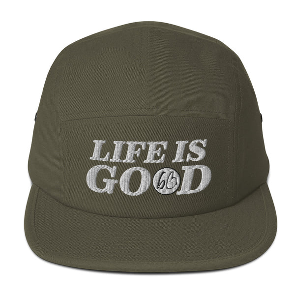 LIFE IS GOOD Five Panel Hat
