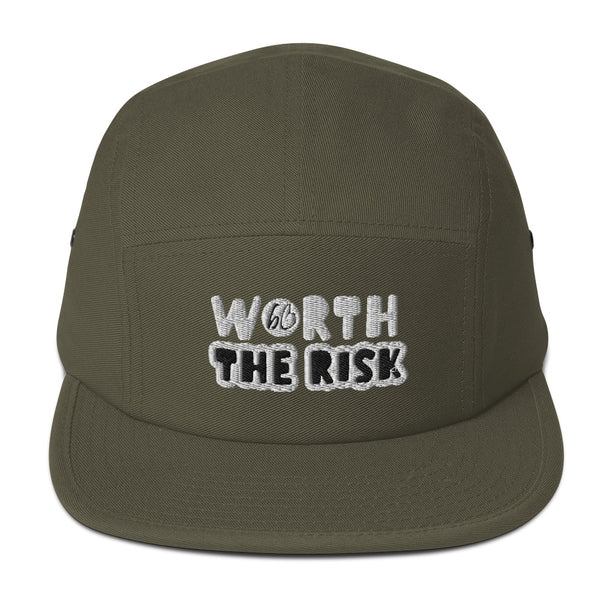 WORTH THE RISK Five Panel Hat