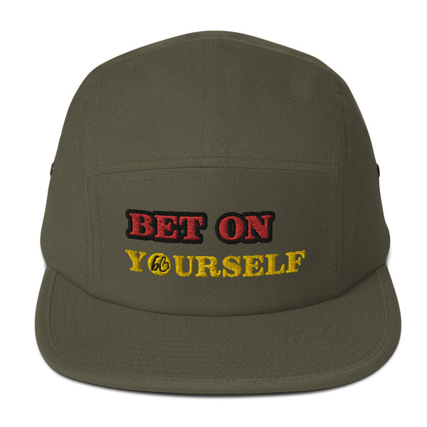 BET ON YOURSELF Five Panel Hat