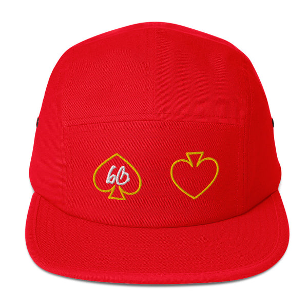 Spades bb Five Panel Hat