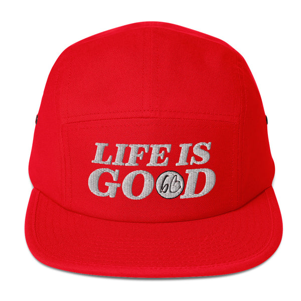 LIFE IS GOOD Five Panel Hat