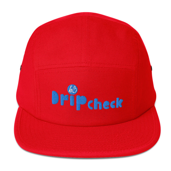 Drip Check Five Panel Hat