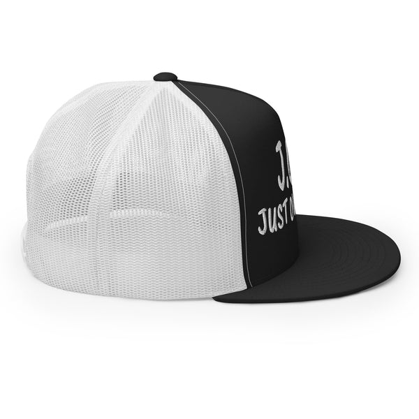 JUST OVER BROKE Trucker Hat