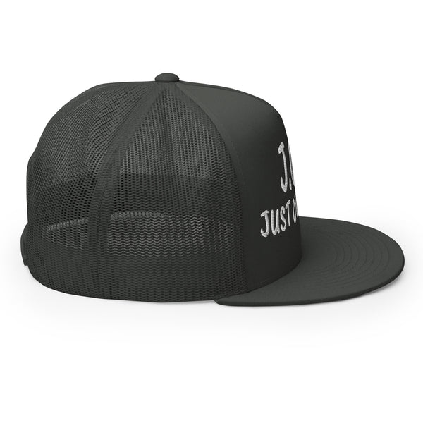 JUST OVER BROKE Trucker Hat
