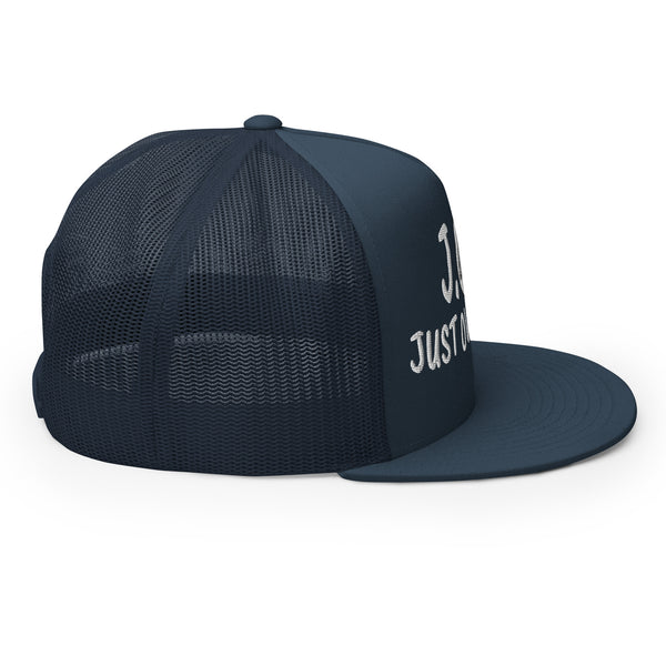 JUST OVER BROKE Trucker Hat