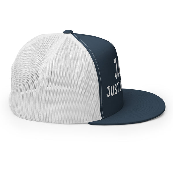 JUST OVER BROKE Trucker Hat