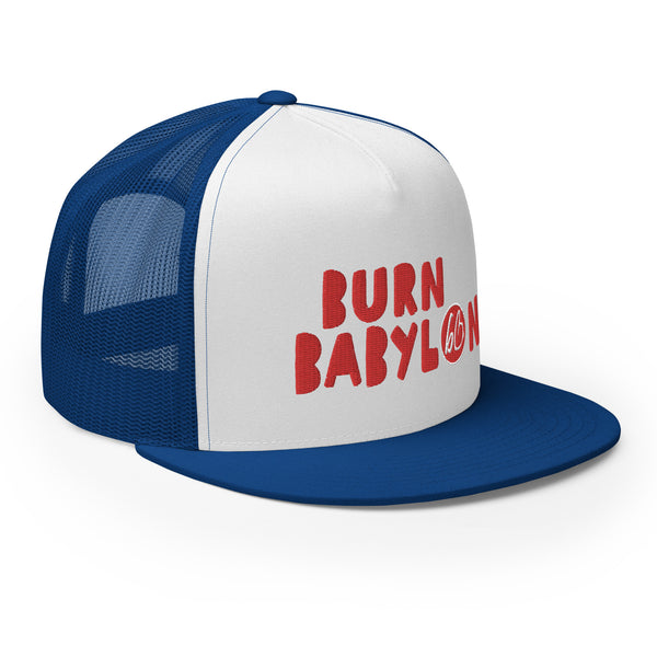 BURN BABYLON Trucker Hat