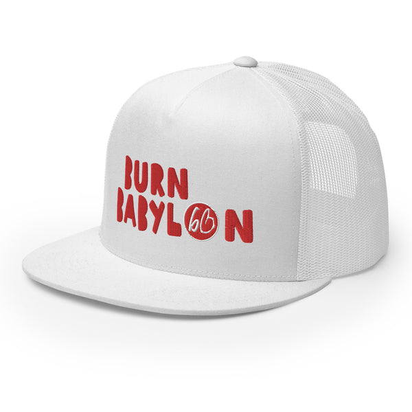 BURN BABYLON Trucker Hat