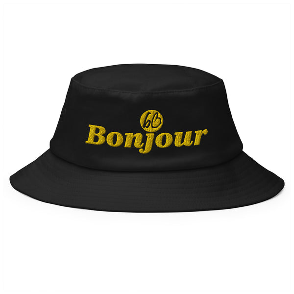 Bonjour Old School Bucket Hat