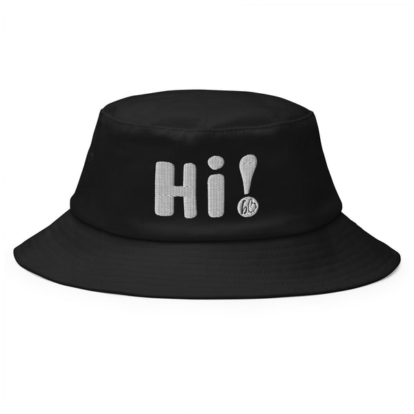 Hi ! Old School Bucket Hat