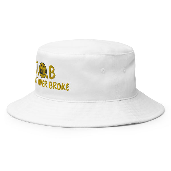 JUST OVER BROKE Bucket Hat