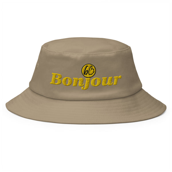 Bonjour Old School Bucket Hat