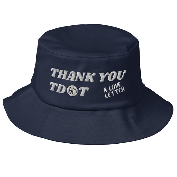 THANK YOU TDOT Old School Bucket Hat