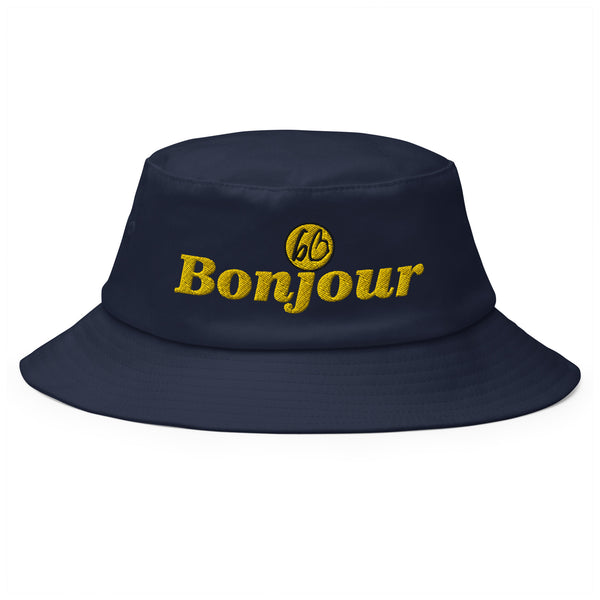 Bonjour Old School Bucket Hat