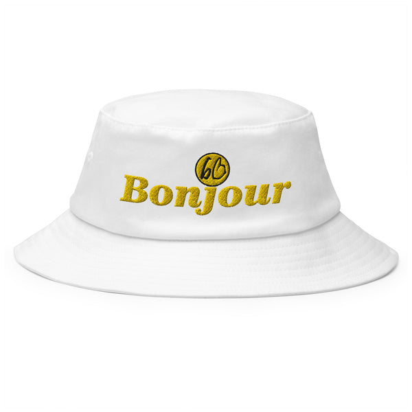 Bonjour Old School Bucket Hat