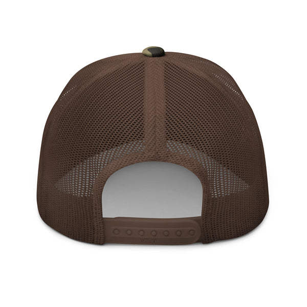 THE TOP SPOT Camouflage Trucker Hat