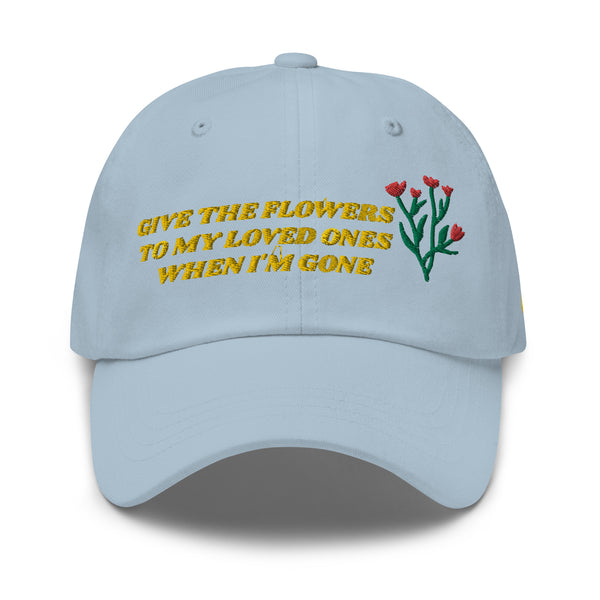 FLOWERS Dad Hat