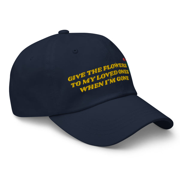 FLOWERS Dad Hat