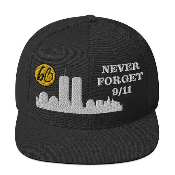 NEVER FORGET 9/11 Snapback Hat