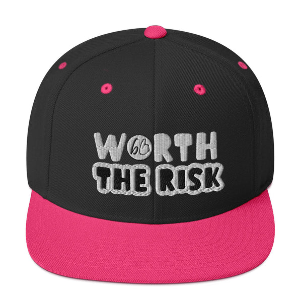 WORTH THE RISK Snapback Hat