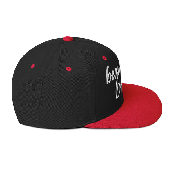 Beauty & Brains Snapback Hat
