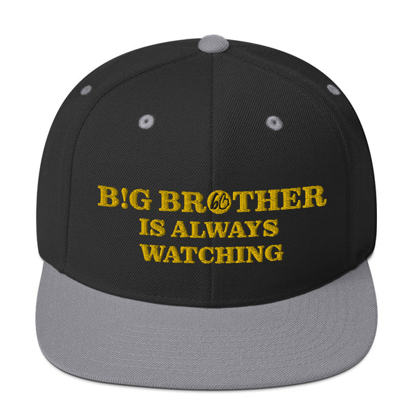 BIG BROTHER IS ALWAYS WATCHING Snapback Hat