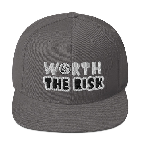 WORTH THE RISK Snapback Hat