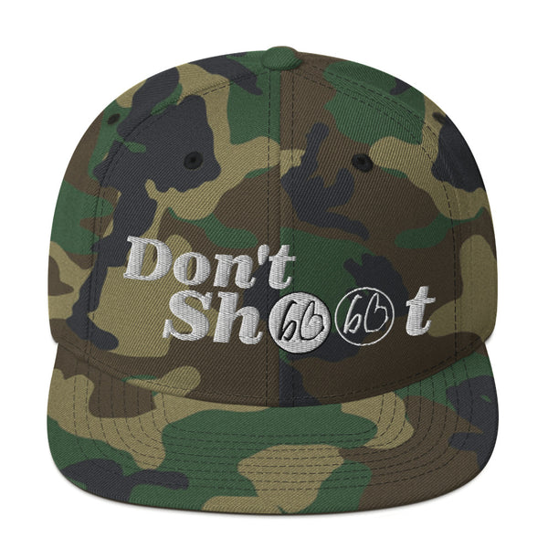 Don't Shoot bb Snapback Hat