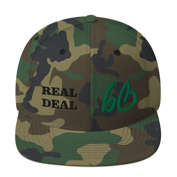 REAL DEAL bb Snapback Hat