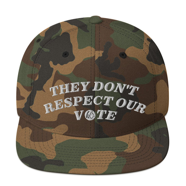 Respect Our Vote Snapback Hat