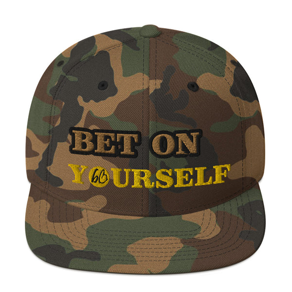 BET ON YOURSELF Snapback Hat