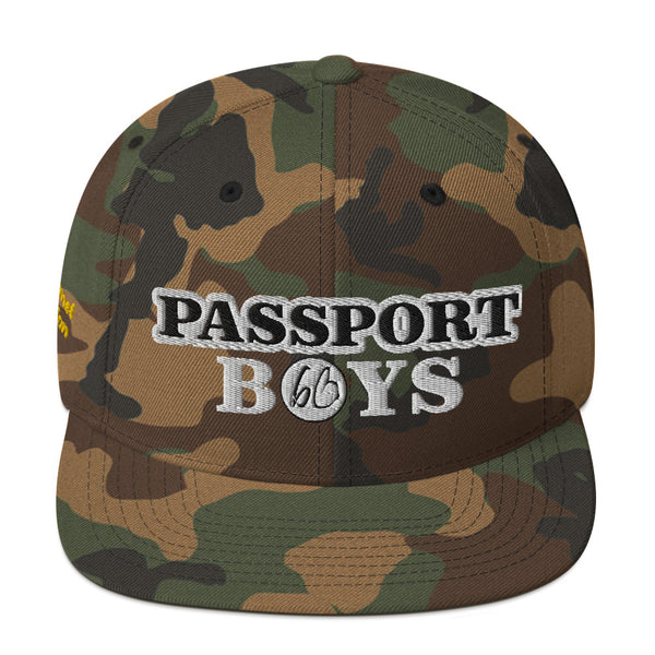 PASSPORT BOYS Rae Gourmet Collection Snapback Hat