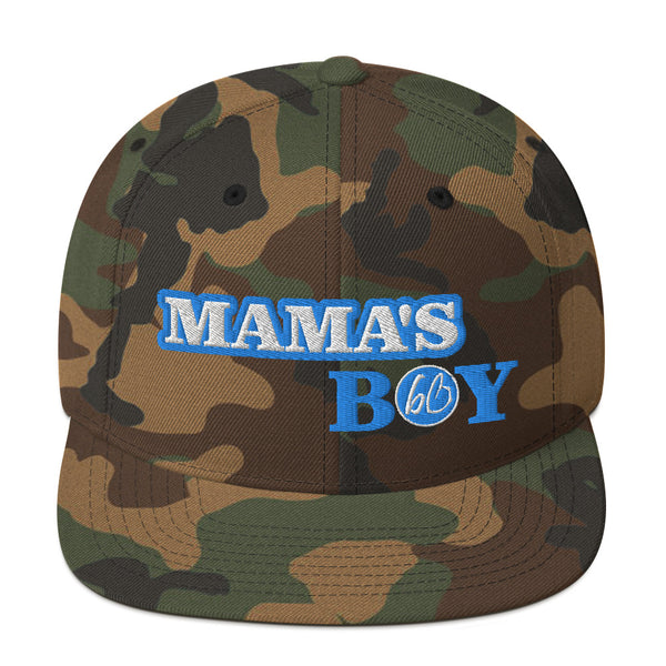 MAMA'S BOY Snapback Hat