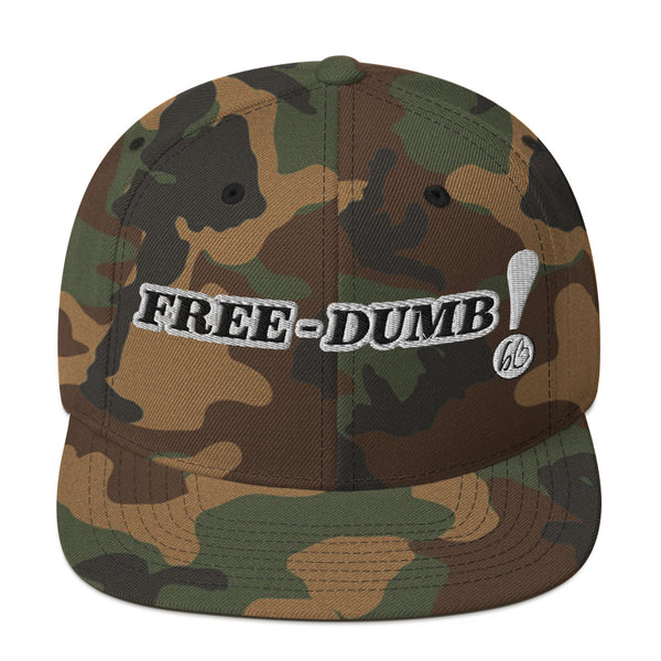 FREE - DUMB ! Snapback Hat