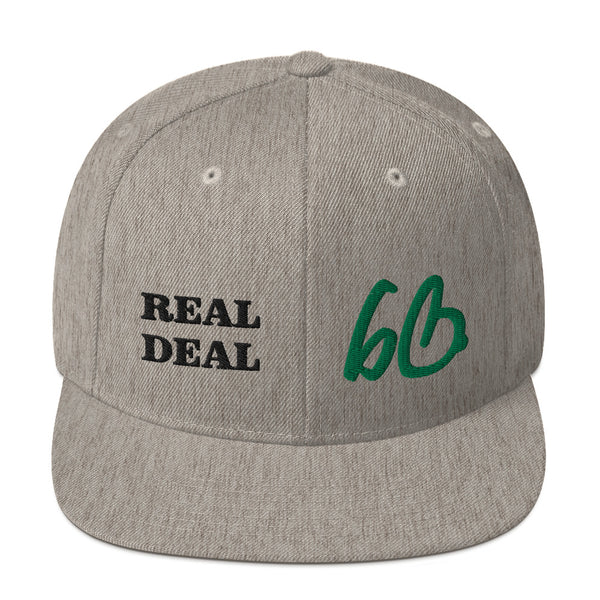 REAL DEAL bb Snapback Hat