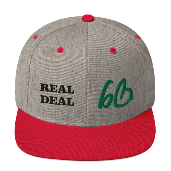 REAL DEAL bb Snapback Hat