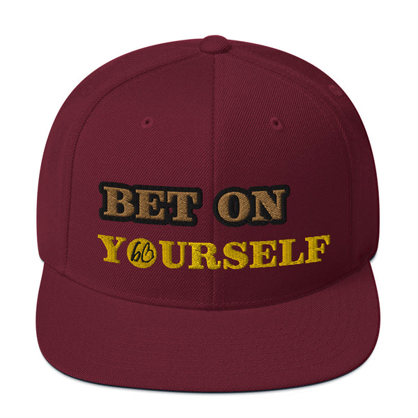 BET ON YOURSELF Snapback Hat